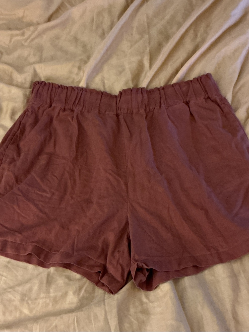 Women's Elastic-Waist Athletic Shorts